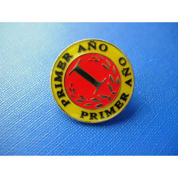 Esmalte Gold Plated Die Casting Metal Badge (GZHY-CY-030)